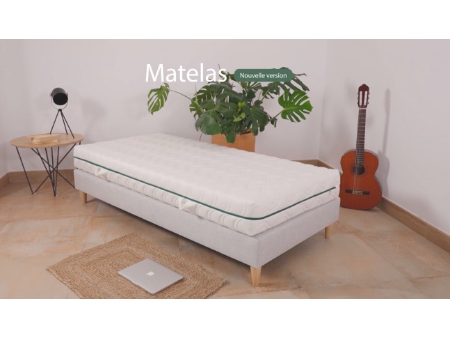 Matelas Enfant / Ado NATURA 90 x 190 et 90 x 200 cm 