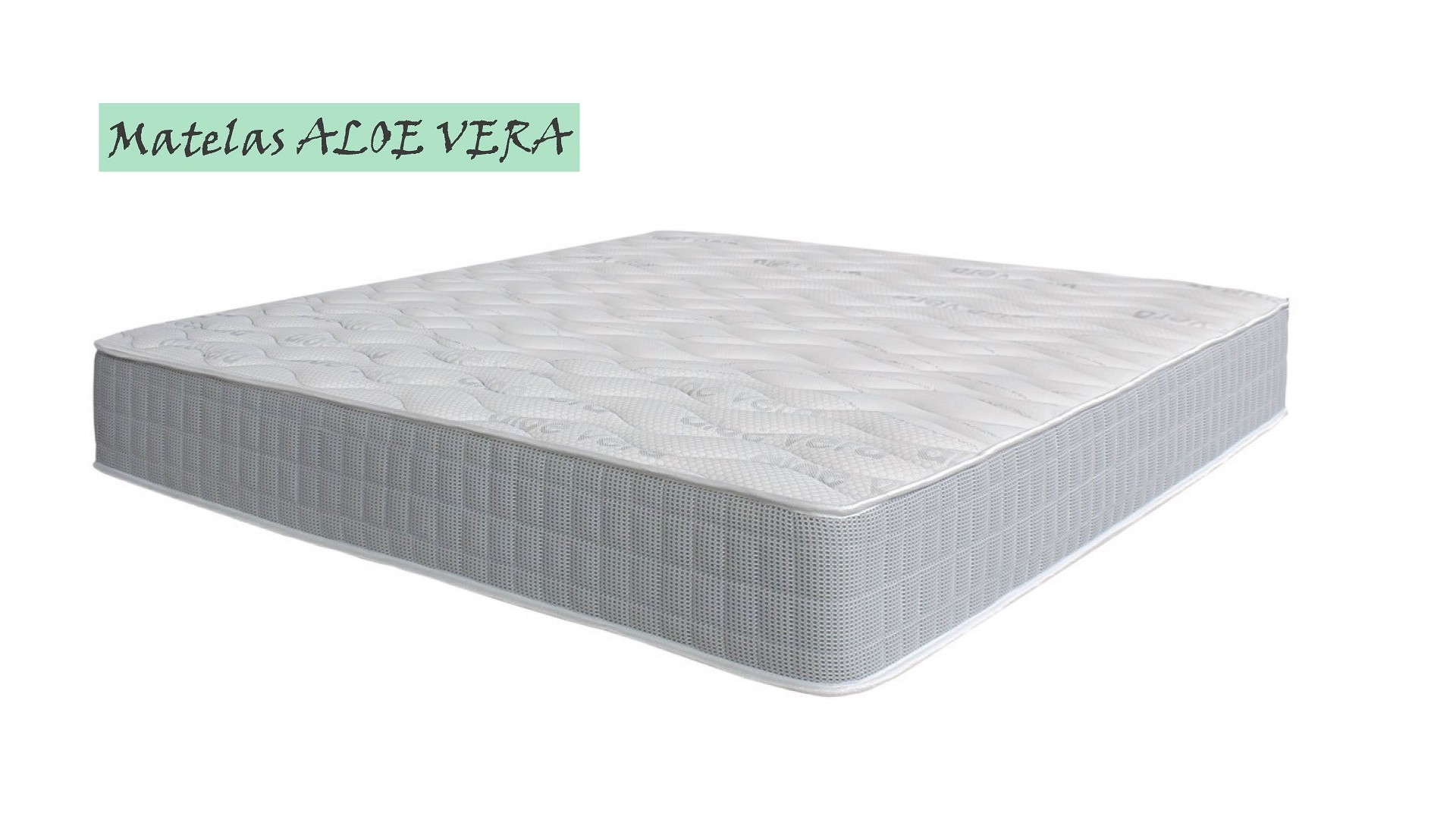 Matelas adulte mousse ALOE VERA 90 x 200 cm innovant - SO NUIT