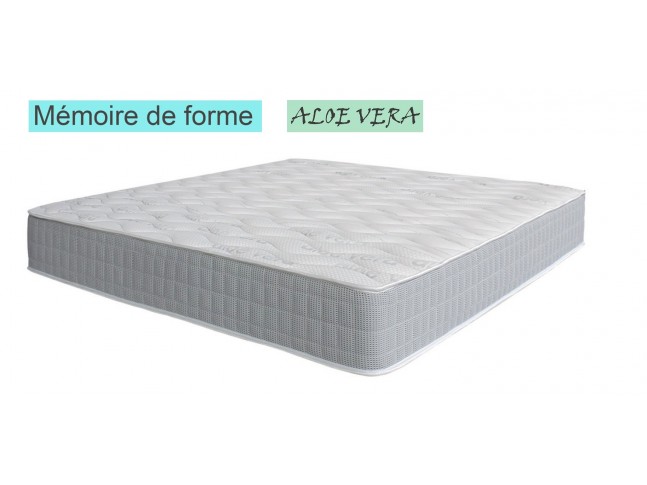 Matelas enfant Mousse MEMOIRE de FORME et ALOE VERA