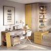 Chambre ado bicolore avec lit gigogne F155 - GLICERIO EVOLUTION