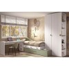 Chambre enfant avec lit gigogne F113 - GLICERIO EVOLUTION