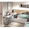 Chambre enfant avec lit gigogne F113 - GLICERIO EVOLUTION