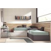 Chambre enfant avec lit gigogne F113 - GLICERIO EVOLUTION