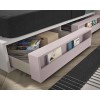 Chambre enfant fille avec bureau d'angle F307 - GLICERIO EVOLUTION