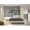 Chambre ado avec lit double 140 x 190 cm F309 - GLICERIO EVOLUTION