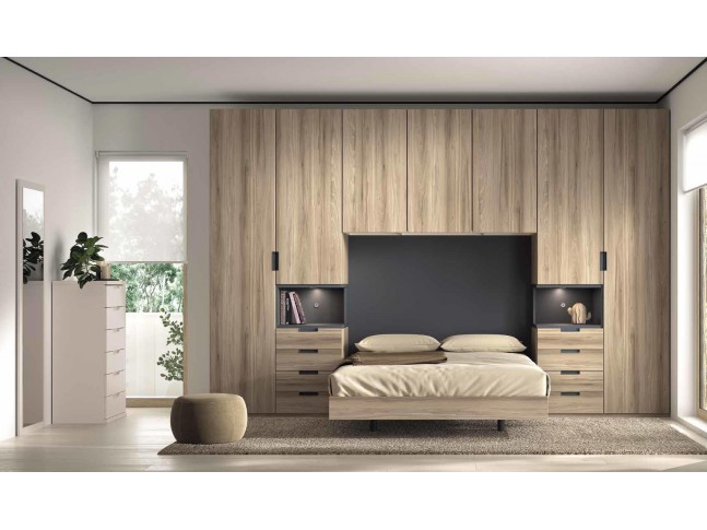 Chambre avec lit double et pont de lit F310 - GLICERIO EVOLUTION