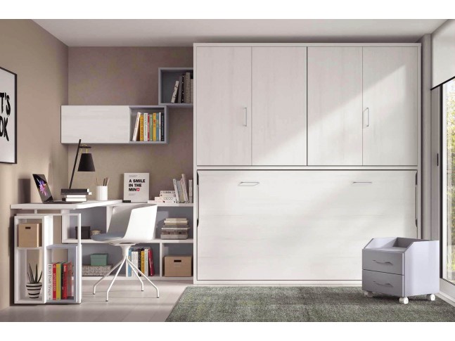 Chambre enfant avec lit escamotable horizontal F256 - GLICERIO EVOLUTION