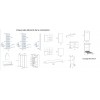 Chambre ado avec lit escamotable vertical F262 - GLICERIO EVOLUTION
