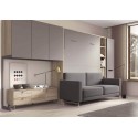 Lit escamotable avec canapé design F269 - GLICERIO EVOLUTION