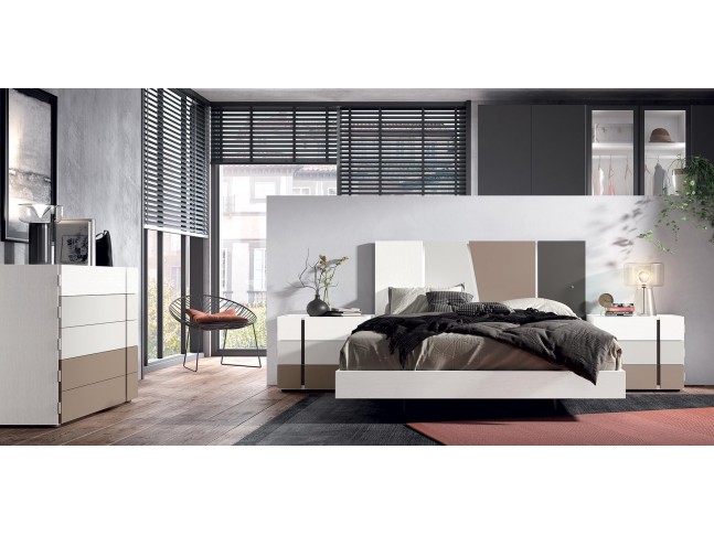 Chambre adulte complète PERSONNALISABLE COSMO 13 - GLICERIO