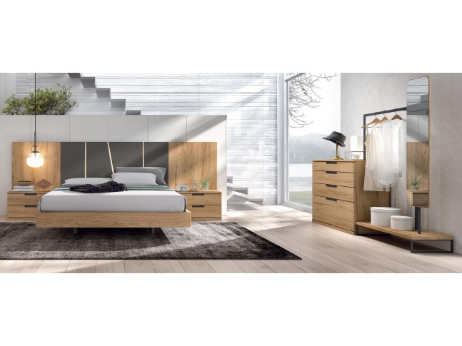 Chambre à coucher adulte PERSONNALISABLE COSMO 14 - GLICERIO