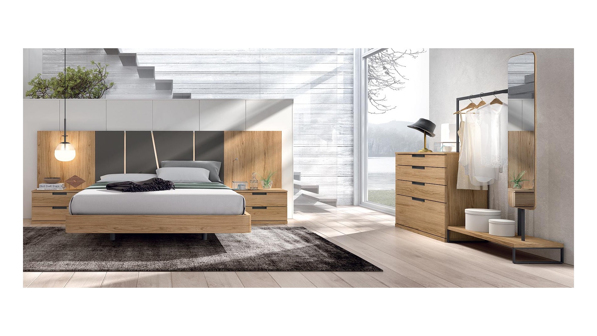 Chambre à coucher adulte PERSONNALISABLE COSMO 14 - GLICERIO