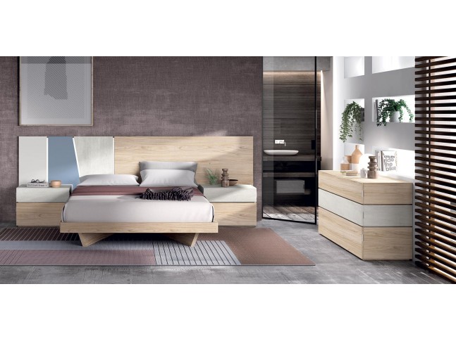 Chambre adulte moderne PERSONNALISABLE COSMO 15 - GLICERIO