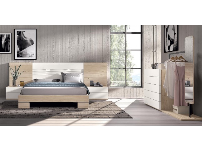 Chambre à coucher adulte PERSONNALISABLE COSMO 22 - GLICERIO