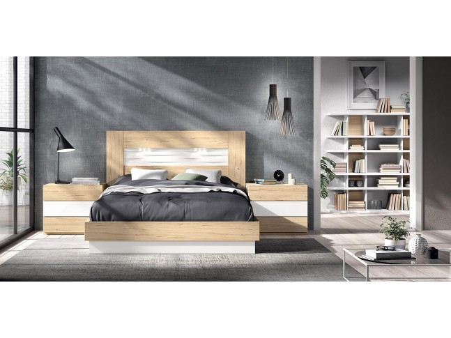 Chambre adulte moderne PERSONNALISABLE COSMO 23 - GLICERIO