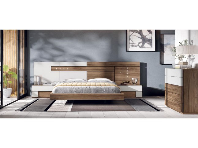 Chambre adulte moderne PERSONNALISABLE COSMO 27 - GLICERIO