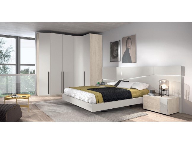 Chambre adulte complete PERSONNALISABLE COSMO 37 - GLICERIO