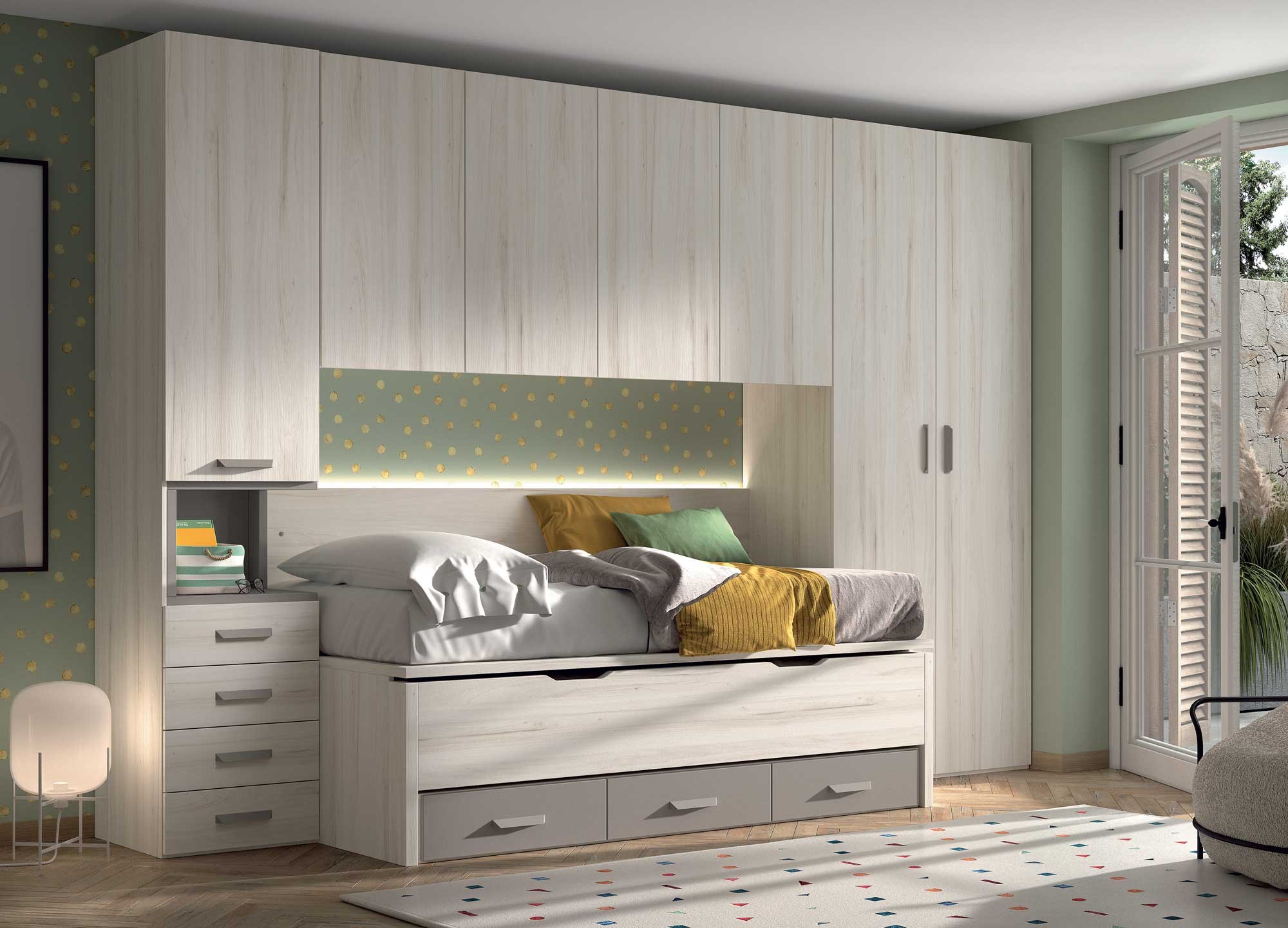 Armoire de rangement sur mesure personnalisable - GLICERIO - SO NUIT