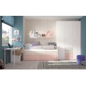 Chambre enfant avec bureau W010 - GLICERIO