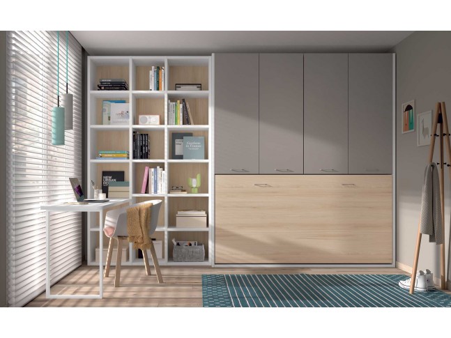 Chambre avec lit escamotable horizontal W022 - GLICERIO