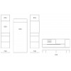 Meuble TV  et table escamotable CB234 - EXOJO