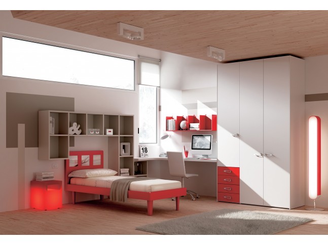 Chambre enfant PERSONNALISABLE KC14 - MORETTI COMPACT