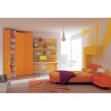 Chambre enfant PERSONNALISABLE KC15 avec lit coffre - MORETTI COMPACT