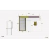 Chambre enfant PERSONNALISABLE KC18 - MORETTI COMPACT