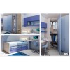Chambre enfant PERSONNALISABLE KC20 avec lit surélevé à tiroirs - MORETTI COMPACT