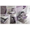 Chambre enfant PERSONNALISABLE KC21 lit coffre rembourré - MORETTI COMPACT
