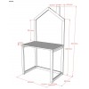 Bureau enfant NICE anthracite - SONUIT