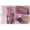 Chambre enfant PERSONNALISABLE KP28 lit simple rembourré - MORETTI COMPACT
