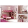 Chambre enfant PERSONNALISABLE KS13 lits superposés en mezzanine - MORETTI COMPACT