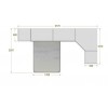 Chambre ado lit 1 personne PERSONNALISABLE AM21 lit, chevet, rangement pont & armoires - MORETTI COMPACT
