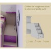 Chambre enfant PERSONNALISABLE KS16 lits superposés en mezzanine - MORETTI COMPACT
