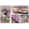 Chambre enfant PERSONNALISABLE KS21 lits superposés en mezzanine - MORETTI COMPACT