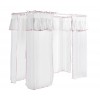 voilage pour lit baldaquin EMILIE 90x200 cm
