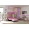 Chambre enfant PERSONNALISABLE KS28 lits superposés en mezzanine - MORETTI COMPACT
