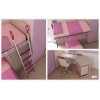 Chambre enfant PERSONNALISABLE KS28 lits superposés en mezzanine - MORETTI COMPACT