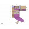 Chambre enfant PERSONNALISABLE KS34 lits superposés en mezzanine - MORETTI COMPACT