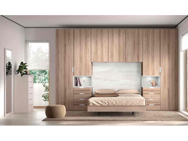 Chambre avec lit double et pont de lit F310 - F812 - GLICERIO EVOLUTION