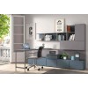 Bibliothèque avec bureau F805 - GLICERIO EVOLUTION