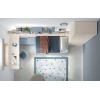 Lit avec tiroirs et lit gigogne chambre PERSONNALISABLE AD054 - GLICERIO ADVANCE