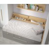 Chambre avec lit gigogne PERSONNALISABLE AD058 - GLICERIO ADVANCE