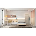 Chambre avec lit 120x190 cm PERSONNALISABLE AD060 - GLICERIO ADVANCE