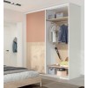 Chambre avec lit 120x190 cm PERSONNALISABLE AD060 - GLICERIO ADVANCE
