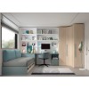 Chambre avec lit banquette PERSONNALISABLE AD063 - GLICERIO ADVANCE
