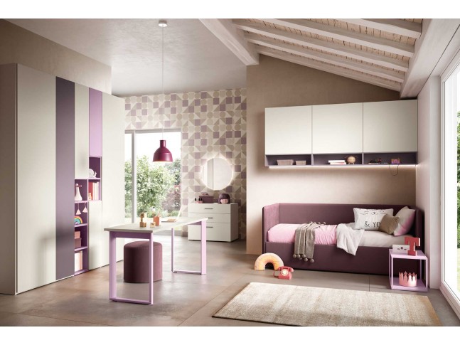 Lit canapé coffre - Chambre enfant PERSONNALISABLE K106 - MORETTI COMPACT