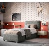 Lit enfant tapissé 90x200 cm - Chambre enfant PERSONNALISABLE K108 - MORETTI COMPACT