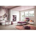 Chambre fille moderne et douce PERSONNALISABLE K112 - MORETTI COMPACT